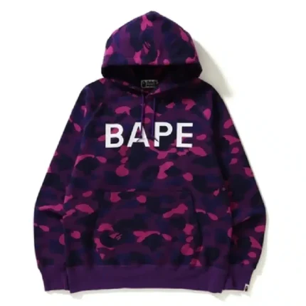 BAPE Color Camo Pullover Hoodie