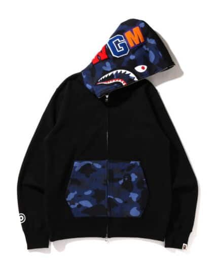 BAPE Color Camo Shark Full Zip Hoodie