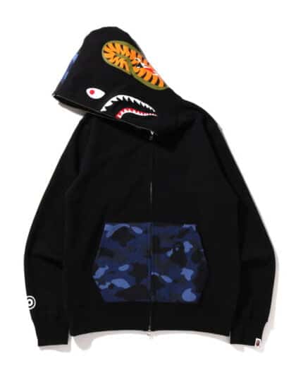 BAPE Color Camo Shark Full Zip Hoodie