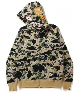 BAPE STA Camo Shark Hoodie