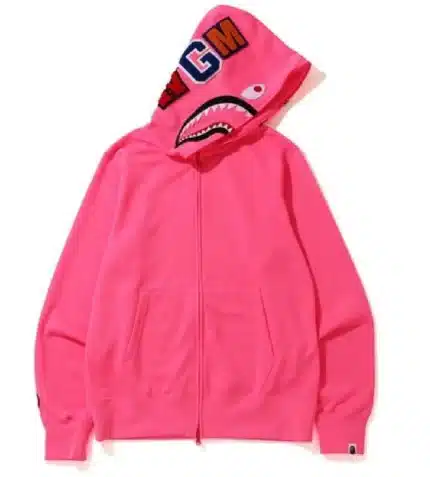 BAPE Shark WGM Neon Hoodie