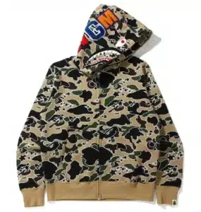BAPE STA Camo Shark Hoodie