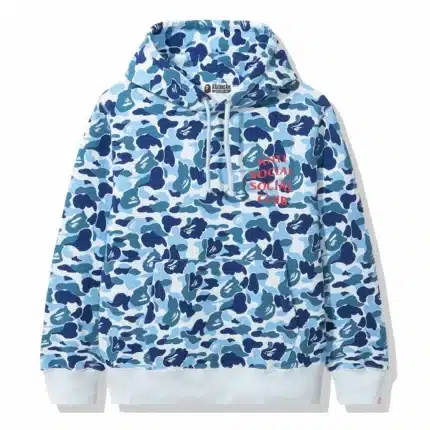 BAPE x Anti Social Social Club Camo Hoodie