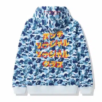 BAPE x Anti Social Social Club Camo Hoodie