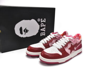 BAPESTA Sk8 Low Court Sneakers New