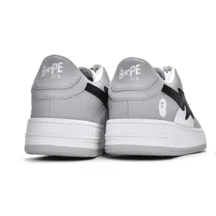 BAPESTA Sk8 Low Gray Shoes
