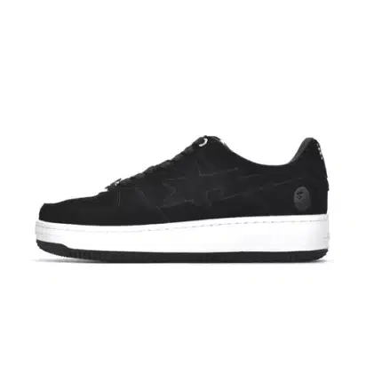BAPESTA Suede Low Top Sneakers