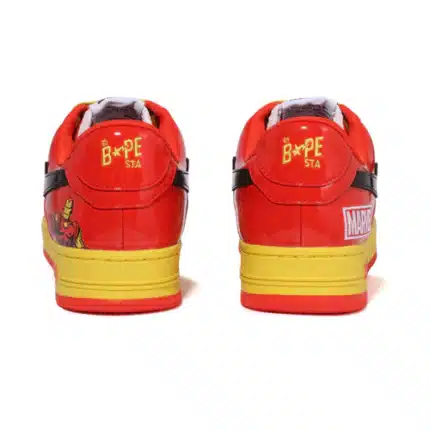 MARVEL x BAPESTA Iron Man Shoes