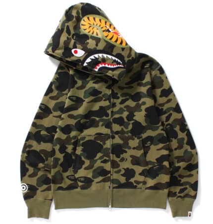 BAPE 1st Camo Shark Full Zip Hoodie