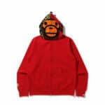 BAPE Milo Shark Full Zip Hoodie