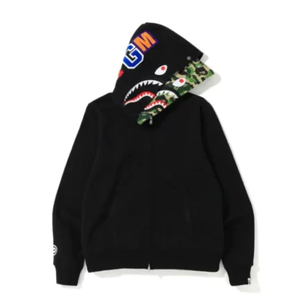 BAPE Shark Inside Camo Pullover Hoodie