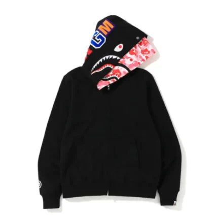 BAPE Shark Inside Camo Pullover Hoodie