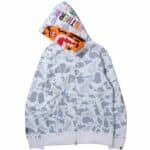 Space Camo Tiger Full Zip Hoodie