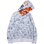 Space Camo Tiger Full Zip Hoodie