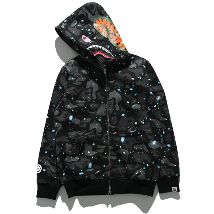 BAPE ABC Shark Camo Hoodie