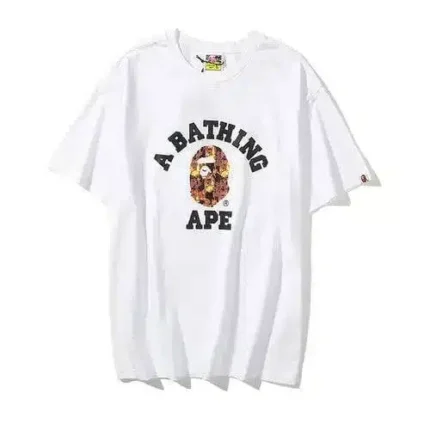 Bape 1st Camo Collage T-Shirt - front - White