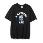 Bape Printed 1st Camo Collage T-Shirt - front - Black