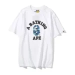 Bape Printed 1st Camo Collage T-Shirt - front - White -