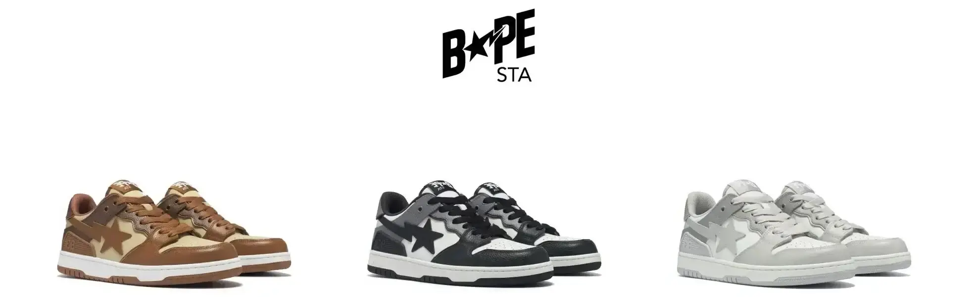 Bapesta Shoes Banner